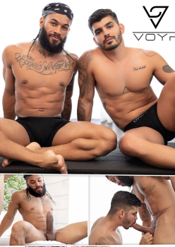 Andy Rodrigues pounds Vitor Alves Capa